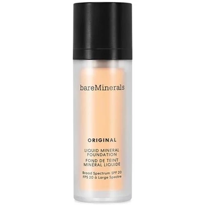 BareMinerals Original Liquid Mineral Foundation SPF 20 Fair Ivory 02 1oz / 30ml 1 BareMinerals Original Liquid Mineral Foundation SPF 20 Fair Ivory 02 1oz / 30ml