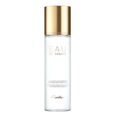 Guerlain Eau De Beaute Refreshing Micellar Solution Pure Radiance Cleanser 6.7oz / 200ml 1 Guerlain Eau De Beaute Refreshing Micellar Solution Pure Radiance Cleanser 6.7oz / 200ml