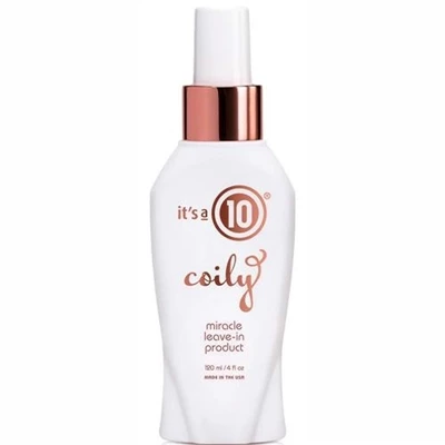 It's A 10 Its A 10 Coily Miracle Leave In Product 4oz / 120ml 1 It's A 10 Its A 10 Coily Miracle Leave In Product 4oz / 120ml