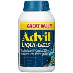 Advil® Advil LiquiGels Pain Reliever Fever Reducer 200 Count Liquid Filled Capsules