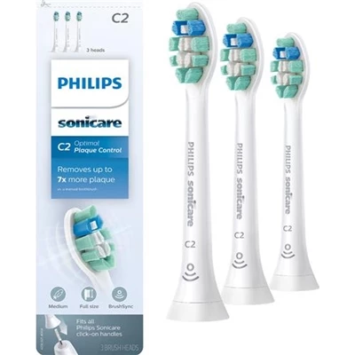 Philips Sonicare C2 Plaque Control 3 Replacement Brush Heads 1 Philips Sonicare C2 Plaque Control 3 Replacement Brush Heads