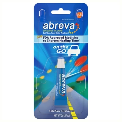 Abreva On The Go Cold Sore Treatment 0.07oz / 2g 1 Abreva On The Go Cold Sore Treatment 0.07oz / 2g