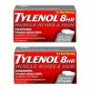 Tylenol® Tylenol 8 HR Muscle Aches And Pain Reliever Fever Reducer 100 Caplets 2 Packs