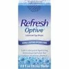 Refresh Optive Lubricant Eye Drops LongLasting Hydration 0.5oz / 15ml