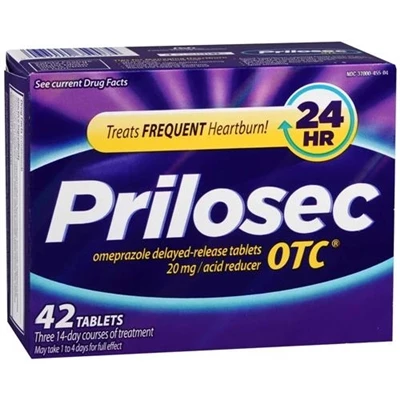 Prilosec OTC 24 Hour Acid Reducer 42 Tablets 1 Prilosec OTC 24 Hour Acid Reducer 42 Tablets