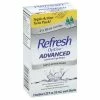 Refresh Optive Advanced Lubricant Eye Drops 2 Bottles 0.33oz / 10ml