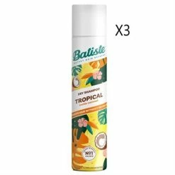 Batiste Dry Shampoo Tropical Exotic Coconut 3 Packs