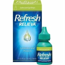Refresh Relieva Lubricant Eye Drops 0.33oz / 10ml