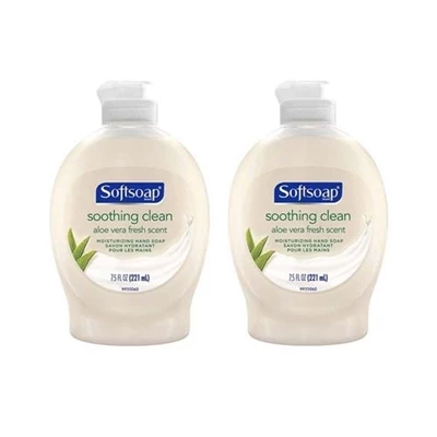 Softsoap® Softsoap Soothing Aloe Vera Liquid Hand Soap 7.5oz / 221ml 2 Packs 1 Softsoap® Softsoap Soothing Aloe Vera Liquid Hand Soap 7.5oz / 221ml 2 Packs