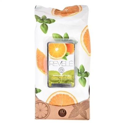Revele Mandarin Basil Makeup Remover Wipes 60 Sheets 1 Revele Mandarin Basil Makeup Remover Wipes 60 Sheets