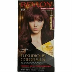 Revlon Vivid Color Luxurious Colorsilk Buttercream Hair Dye 48BV Vivid Burgundy