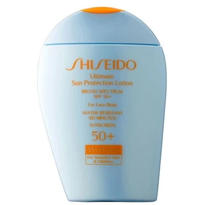 Shiseido Ultimate Sun Protection Lotion Wetforce For Sensitive Skin Children SPF 50+ 3.3oz / 100ml 1 Shiseido Ultimate Sun Protection Lotion Wetforce For Sensitive Skin Children SPF 50+ 3.3oz / 100ml