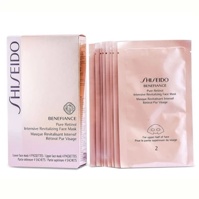Shiseido Benefiance Pure Retinol Intensive Revitalizing Face Mask 8 Packettes 1 Shiseido Benefiance Pure Retinol Intensive Revitalizing Face Mask 8 Packettes