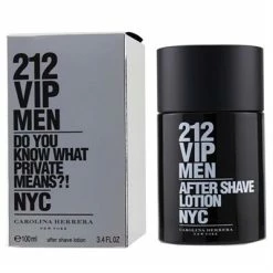 212 VIP By Carolina Herrera For Men 3.4 Oz After Shave Lotion